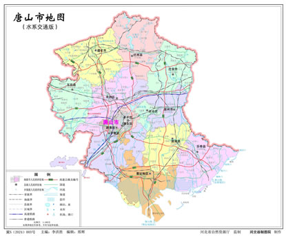 唐山市地圖